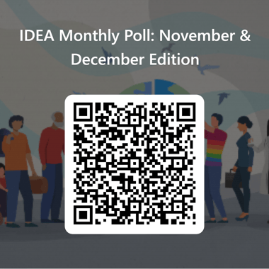 QRCode for IDEA Monthly Poll_ November & December Edition