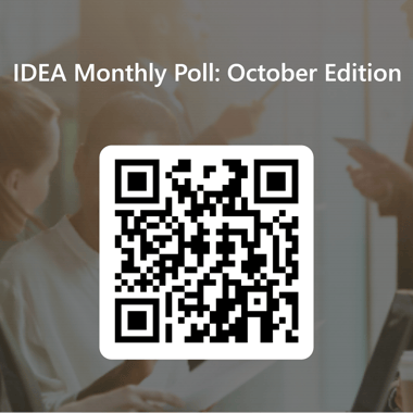 QRCode for IDEA Monthly Poll_ October Edition
